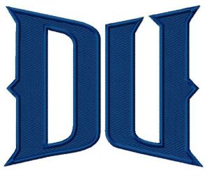 Drexel Dragons logo 4 embroidery design