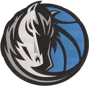 Dallas Mavericks Alternate Logo embroidery design