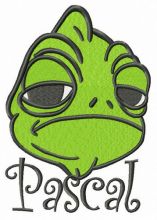 Displeased Pascal embroidery design