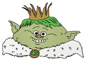 Prince Gristle 3 embroidery design