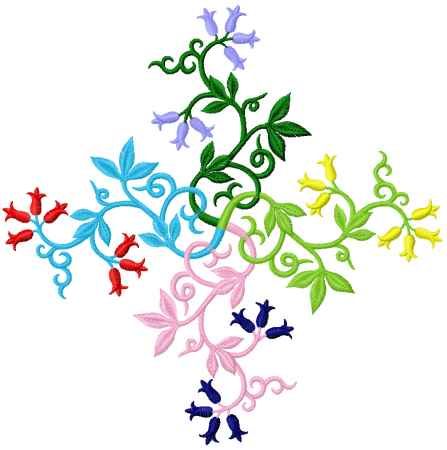 flower decoration free embroidery design 33