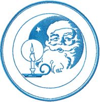 Santa Claus embroidery design