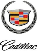 Cadillac embroidery design