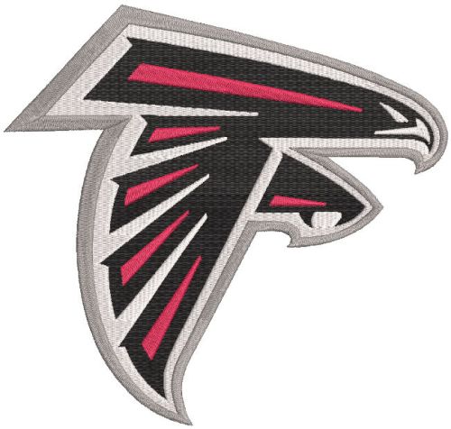 Atlanta Falcons Primary Logo embroidery design