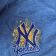Towel with New York Yankees modern logo embroidery design