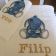 bath towels with cute elephant embroidery design