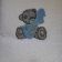 Bathroom towel Teddy Bear get ready to bed embroidery design