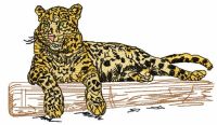 Jaguar 8 embroidery design