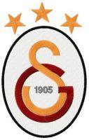 Galatasaray S.K. logo embroidery design