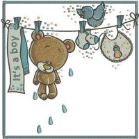 It's a boy embroidery design