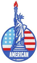 American Liberty 4 embroidery design