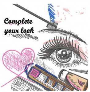 Complete your look embroidery design