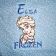 Embroidered Elsa design on shirt
