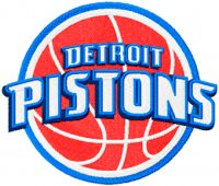 Detroit Pistons Primary Logo embroidery design