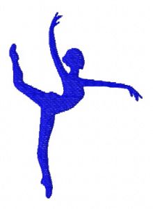 Gymnastics 2 embroidery design