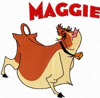 Maggie 3 embroidery design