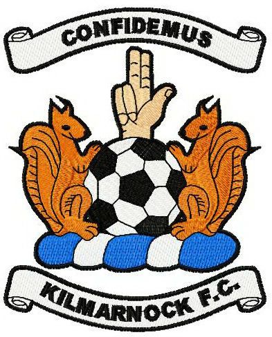 Kilmarnock FC machine embroidery design