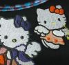 Outlet embroidered bag with Hello Kitty design