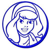 Daphne Blake 2 embroidery design