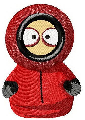 Kenny McCormick machine embroidery design