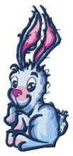 Easter bunny 3 embroidery design