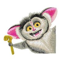 Lemur 1 embroidery design