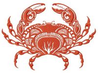 Crab 2 embroidery design