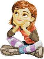 Penny  embroidery design