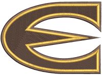Emporia State University logo embroidery design