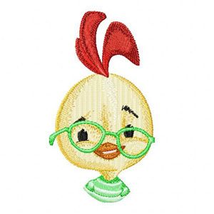 Chicken embroidery design