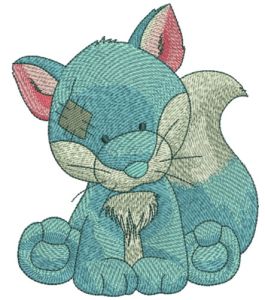 Baffle embroidery design