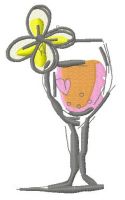 Spain Sangria 3 embroidery design