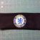 Chelsea football club logo on embroidered capitium