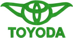 Toyoda embroidery design