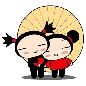 Pucca Morning Song machine embroidery design