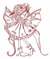 Sunshine fairy 2 embroidery design