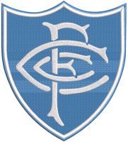 Chelsea shield logo embroidery design