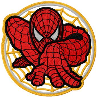 Spider-Man My Hero machine embroidery design