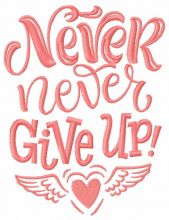 Never, never, never give up 2