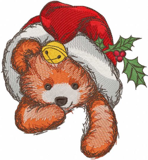 Cute Christmas toy embroidery design