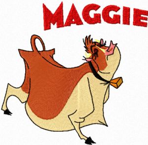 Maggie 3 embroidery design