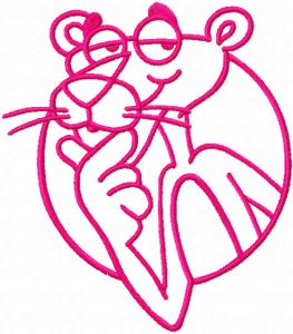 Pink Panther one colored