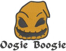 Baby oogie boogie embroidery design