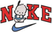 Nike Pochacco embroidery design