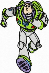 Buzz Rescues embroidery design
