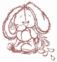 Excuse me 2 embroidery design