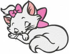 Sleeping Marie embroidery design
