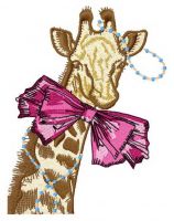 I am a fashion girl 4 embroidery design