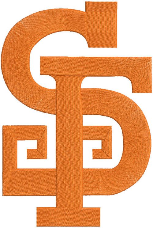 San Francisco Giants Alternate Logo 2026 embroidery design