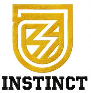  Team Instinct logo embroidery design